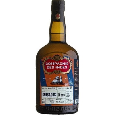 Compagnie des Indes Barbados Cask Strength 10y 57,3% 0,7 l (karton)