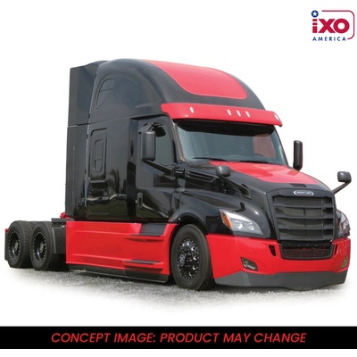 Freightliner Cascadia 2018 Černá/Červená IXO 1:64