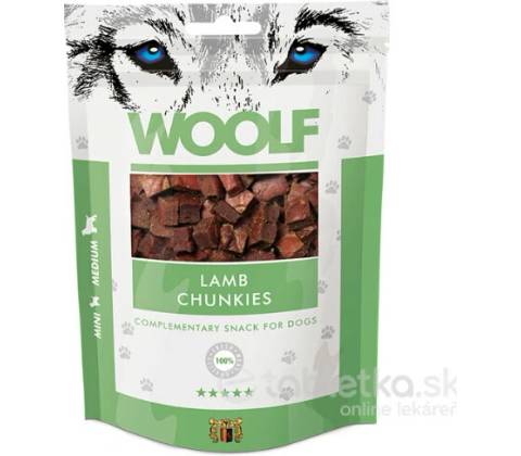 Woolf lamb chunkies 100 g