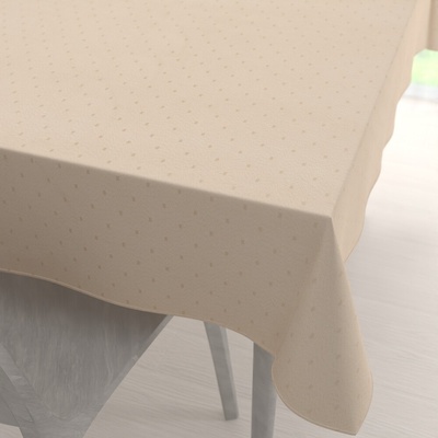 Biante Teflonový obdélníkový ubrus TF-085 Obdélníčky na béžovém 140x220 cm