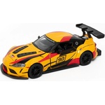 Kinsmart Метална количка Kinsmart - Toyota GR Supra Racing Concept, #90, 1: 36, жълта (53095)