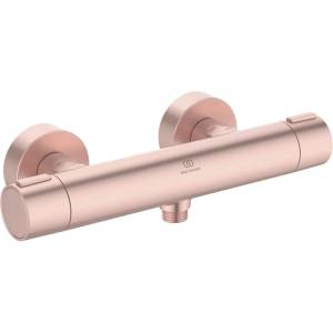 Ideal Standard Термостатичен смесител за душ Ideal Standard Alu+, розов матов алуминий (BD582RO)