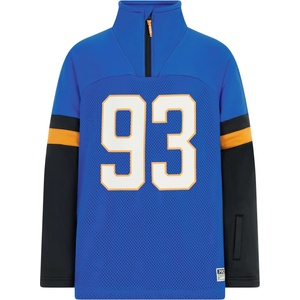 Protest Детски поларен пуловер Protest Kid's PRTRuben Jr 1/4 Zip Active Top Fleece jumper - Vibrant Blue - размер 104 (EU) (704-5500-0111)