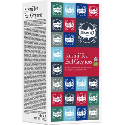 Kusmi Tea Чаен комплект Kusmi Earl Grey Bio 24 пакетчета (21161A1170)