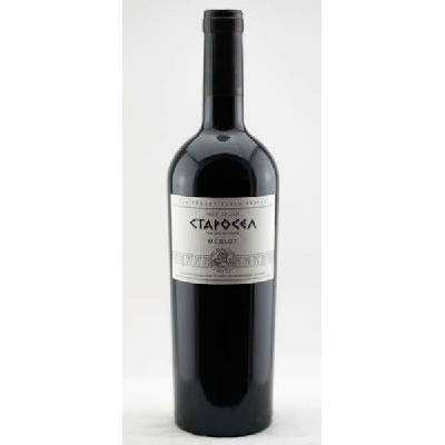 Starosel Winery Merlot červené 2024 14,8% 0,75 l (holá láhev)