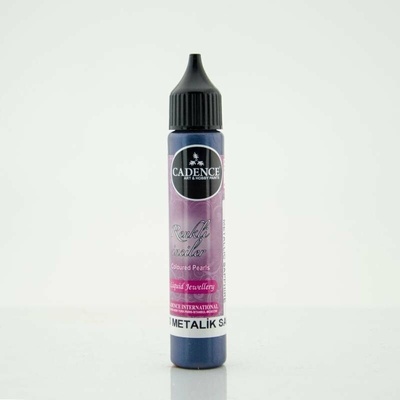 Cadence Tekuté perly metalické 25 ml safírová modrá – Sleviste.cz