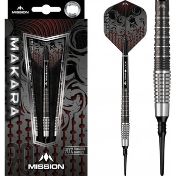 Mission soft Makara M2 18g tapered 90% wolfram