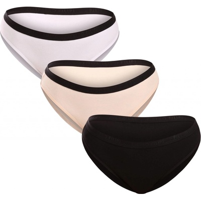 Pietro Filipi viacfarebné 3PACK dámske nohavičky (3KB003)