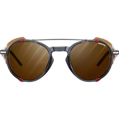 Julbo Алпийски очила Julbo Legacy Reactiv S2-4 (VLT 5-20%) Glacier glasses - Black Transparent / Red / Brown / Brown (205-3887-0111)