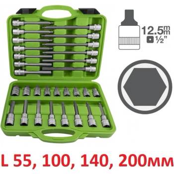 Image 1 of JGM Комплект Шестограми на вложка 1/2" ; jbm 52604