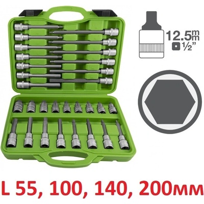JGM Комплект Шестограми на вложка 1/2" ; jbm 52604