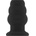 Sono No. 50 Medium Hollow Tunnel Butt Plug 4 Inch Black