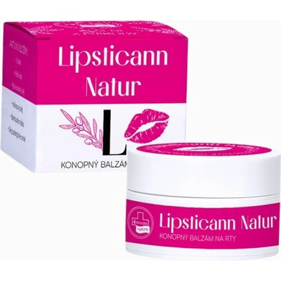 Annabis lipsticann natur konopný balzam na pery s včelím voskom 15 ml