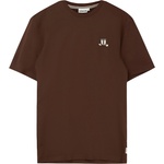 LAKOR Мъжка тениска LAKOR Mini Socks&Sandals T-Shirt - Chicory Coffee (217-0128-0112)