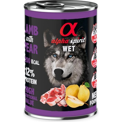 Alpha Spirit Lamb & Pear 400 g