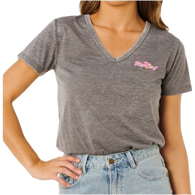 Rip Curl Дамска тениска Rip Curl Women's Layday Standard Tee T-shirt - Washed Black (916-5863-0215)