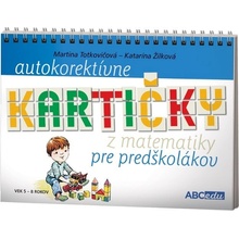 Autokorektívne kartičky z matematiky pre predškolákov