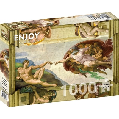 ENJOY Michelangelo Buonarroti Stvoření Adama 1000 dielov