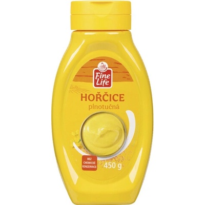 Fine Life Horčica plnotučná 450 g