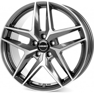 Borbet Z 8,5x20 5x112 ET38 anthracite polished