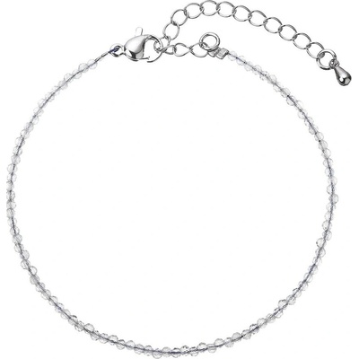 Evolution Group - Pavona Korálkový náramek z křemene 43055.3 Grey quartz