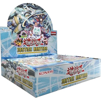 Konami Yu-Gi-Oh! Justice Hunters Booster Display