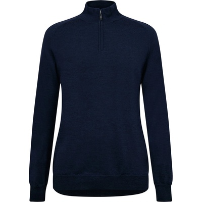 Lyle & Scott Поларена блуза Lyle and Scott Quarter Zip Fleece Top - Light Navy