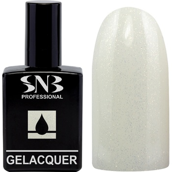 SNB Гел лак snb 267 АВРОРА, бял, брокат, 15 мл (gl267)