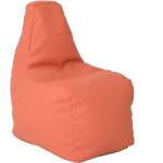 Pufrelax Пуф стол за деца 2-8 г. , 120л. Sunlounger Junior - Orange, Еко кожа, Пълнеж от Полистиролни перли (PUF-G-SJ-ML-OR)