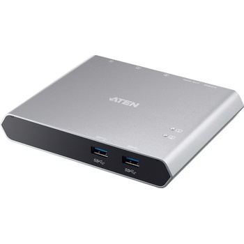 Image 1 of ATEN Kvm превключвател, aten us3310, 2-портов, 4k, hdmi, usb-c (aten-us3310-at)