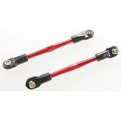 Traxxas регулируема мотовилка 78mm алуминиева червена (2)