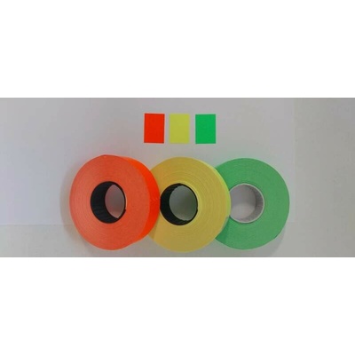 Cenová etiketa MOTEX 16x23 zelená signální