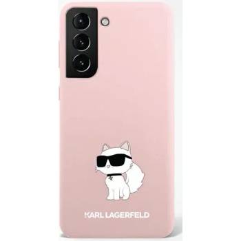 KARL LAGERFELD Samsung Galaxy S23+ hardcase pink Silicone Choupette (KLHCS23MSNCHBCP)