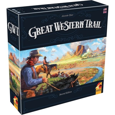 eggertspiele Настолна игра Great Western Trail (2nd Edition) - стратегическа (BGBG0002965N)
