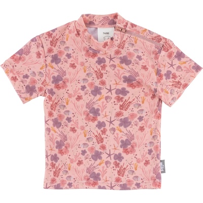 Sterntaler Детска плажна тениска от ликра Sterntaler Kids' Short-Sleeved Swim Shirt - Coral Lycra - Zartrosa - размер 68 (EU) (750-2366-0111)