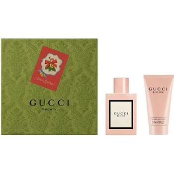 Gucci Bloom Подаръчен комплект, Парфюмна вода 50ml + Мляко за тяло 50ml, Жени