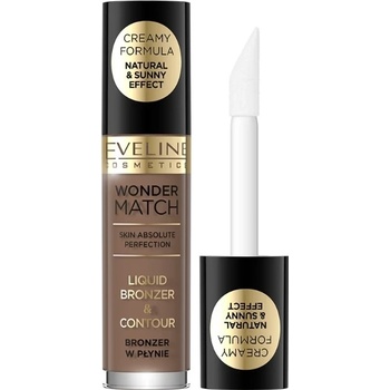 Eveline Cosmetics Tekutý bronzer Wonder Match 02 4,5 ml