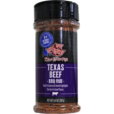 Three Little Pigs Texas Beef BBQ Rub 187 g