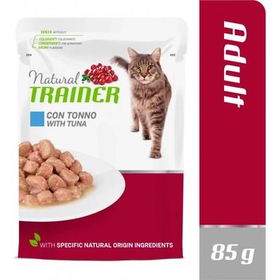 Natural Trainer Cat Adult tuňák 85 g