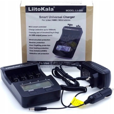LiitoKala Nabíječka Lii-500 4 sloty