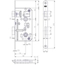 Hobes K 135 WC 72/80 mm PL