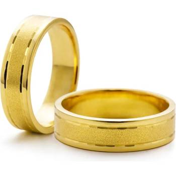 Image 1 of SAVICKI Сватбени халки: злато, плоски. 5 мм