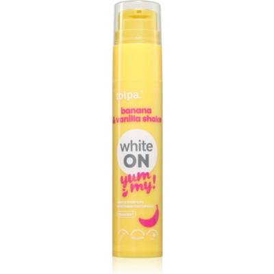 tołpa On White Yummy избелващи ленти за зъби вкус Banana & Vanilla 60 гр