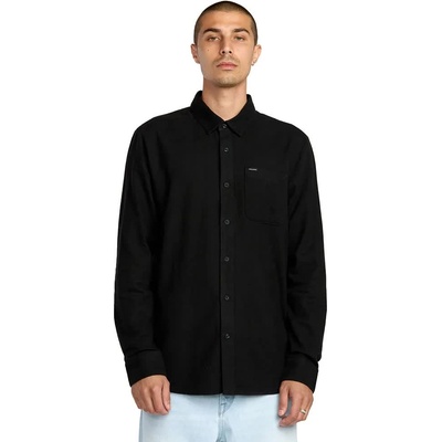 Риза с дълъг ръкав Volcom Caden Solid long sleeve shirt - Black (Antique Black)