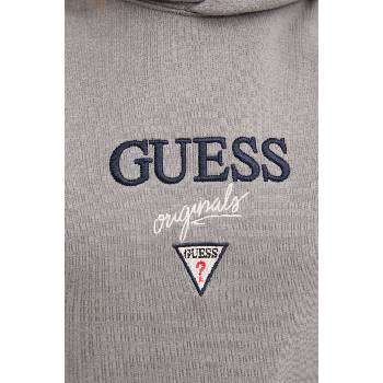 Guess Originals Суичър Guess Originals в сиво с качулка с апликация M4BQ29 K9V31 (M4BQ29.K9V31)