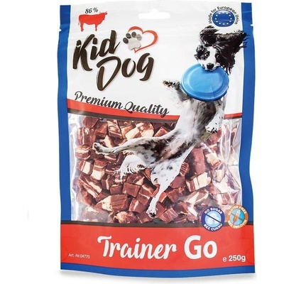 KIDDOG Trainer Go мини говежди кубчета 250 г