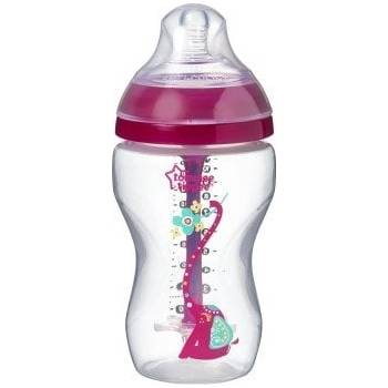 Tommee Tippee Бебешко шише Tommee Tippee - Advanced, Anti Colic, 340 ml, Розово (TT.0033)