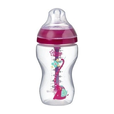 Tommee Tippee Бебешко шише Tommee Tippee - Advanced, Anti Colic, 340 ml, Розово (TT.0033)