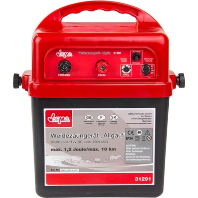 DEMA Elektrický ohradník 12/230 V Allgäu 31291D