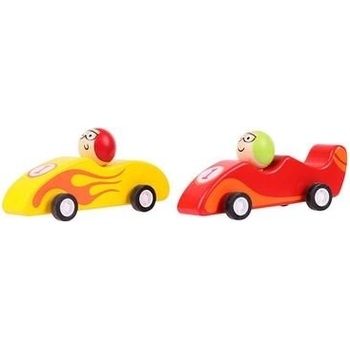 Image 1 of Bigjigs Toys - Дървена инерционна количка